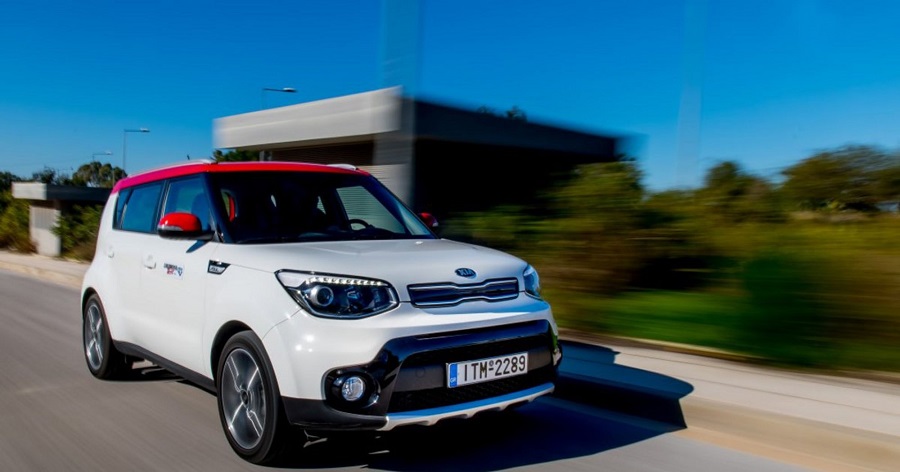 Λευκό KIA eSoul 136hp Premium