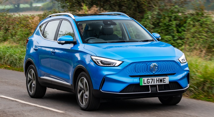 Μπλε MG ZS EV