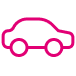 pink car